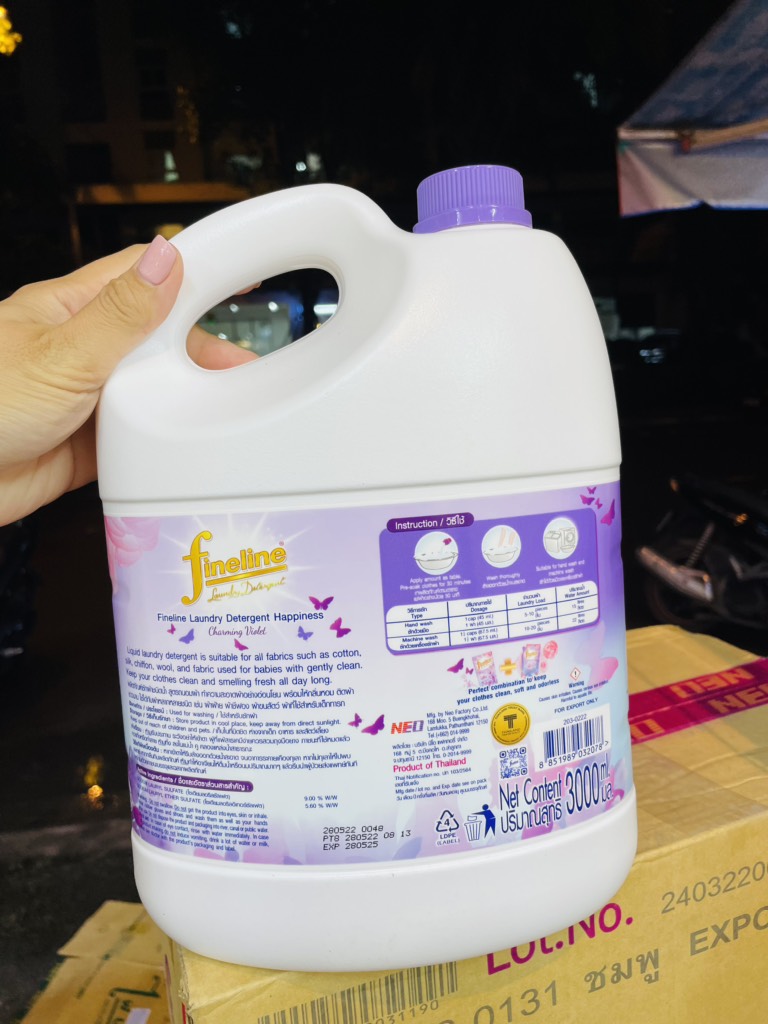Nước giặt fineline Thái Lan