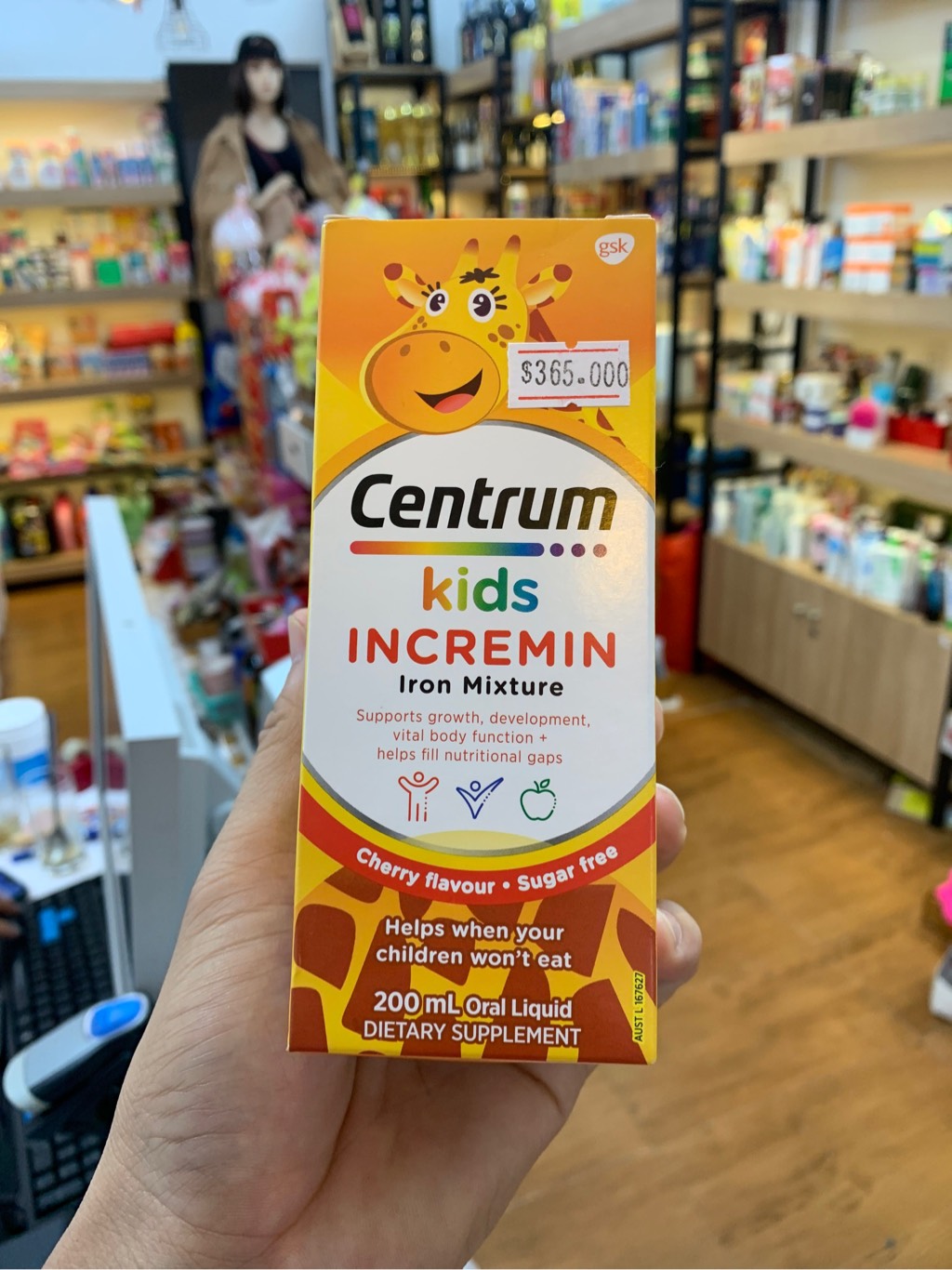 Siro cho trẻ biếng ăn CENTRUM KIDS 200ml Úc
