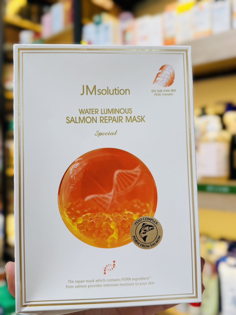 Mặt Nạ Trứng Cá Hồi JM Solution dưỡng sáng cấp ẩm