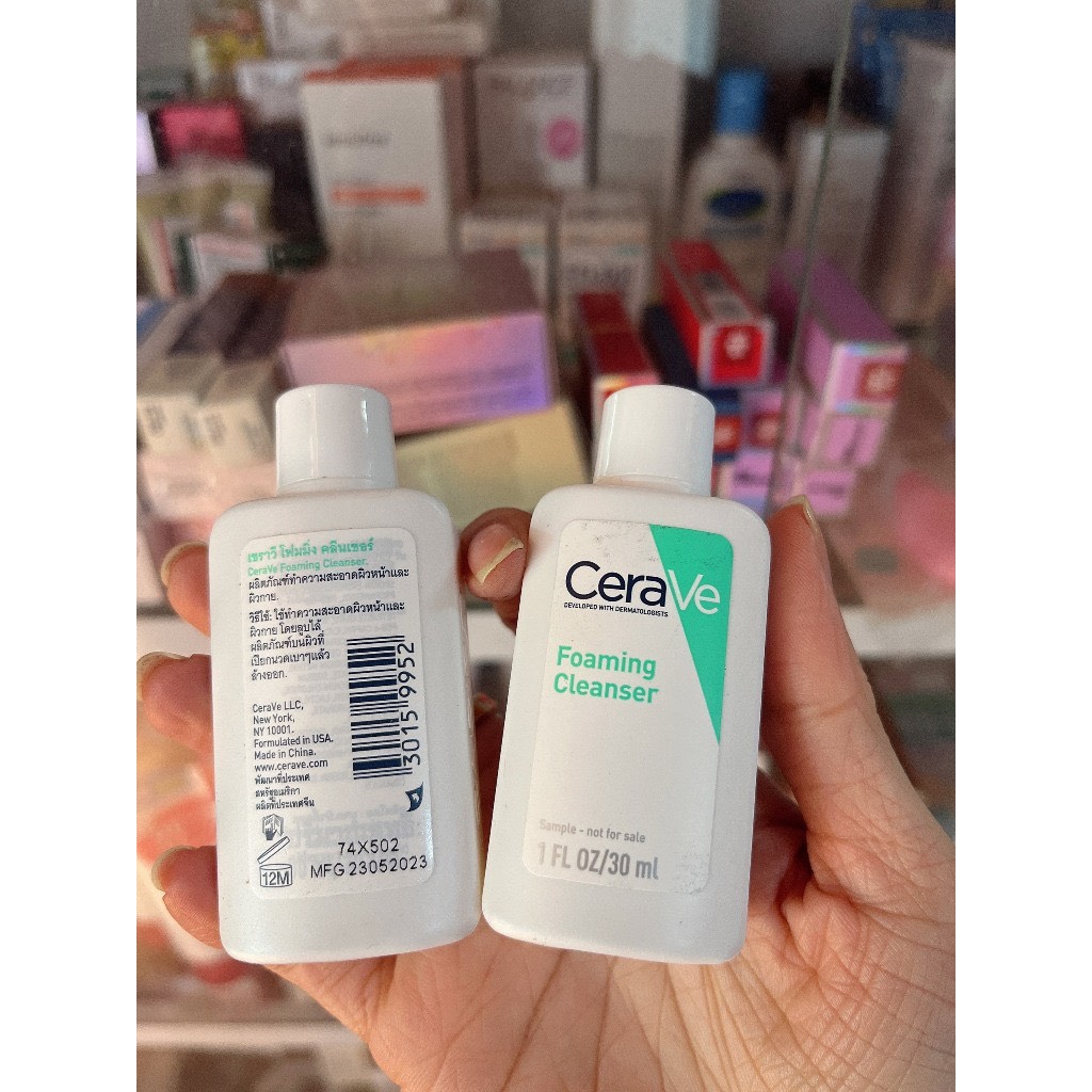 Sữa Rửa Mặt Cerave Dành Cho Da Dầu 30Ml