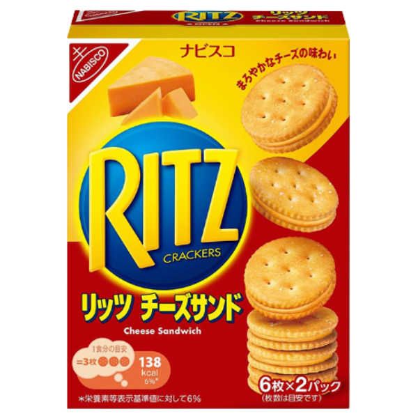 Bánh quy Ritz phô mai 106g (6 cái x 2 gói)
