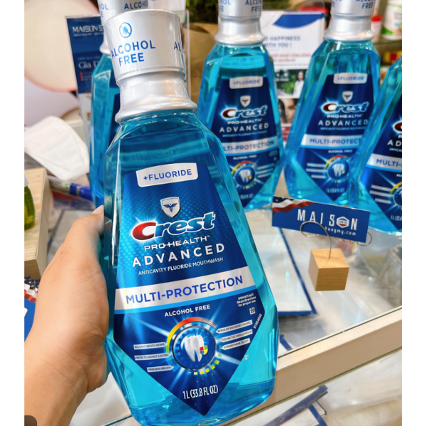 Nước Súc Miệng Crest Pro-Health Advanced Multi-Protection 1 Lít