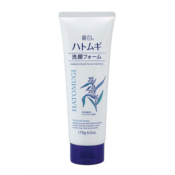 Sữa Rửa Mặt Ý Dĩ Hatomugi Tuýp 170g