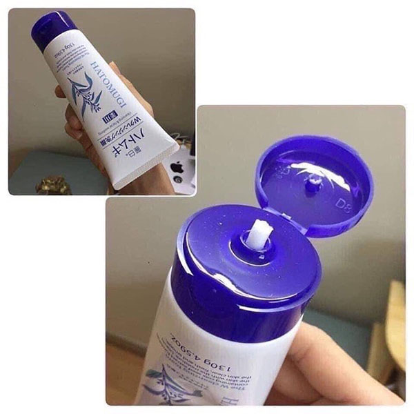 Sữa Rửa Mặt Ý Dĩ Hatomugi Tuýp 170g