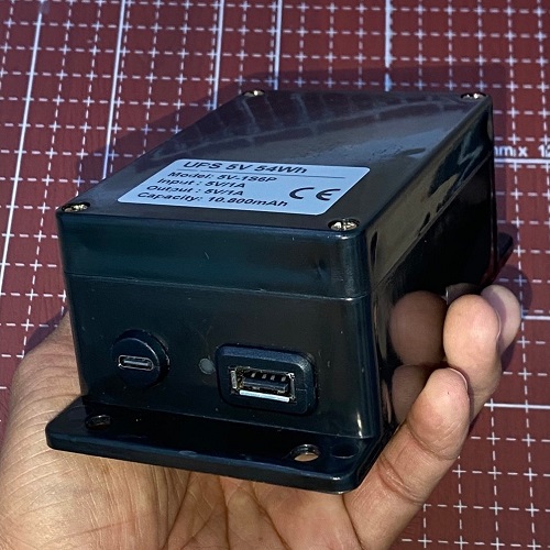 Ups - lưu điện 5V 18Wh - 54Wh dùng cho camera wifi và thiết bị điện 5V 1A
