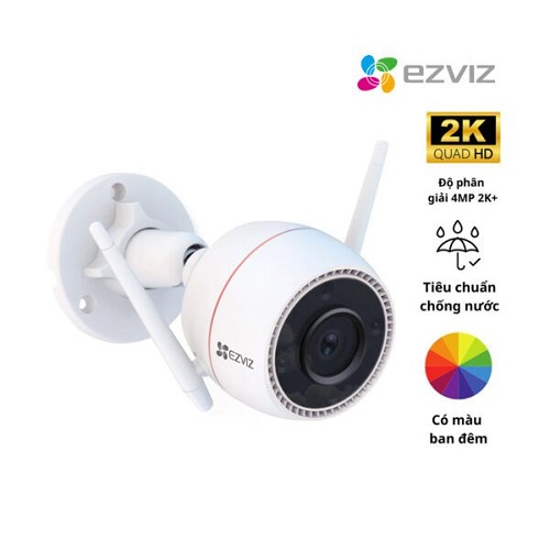 Camera Wi-Fi ngoài trời  H3C 3MP - có màu ban đêm