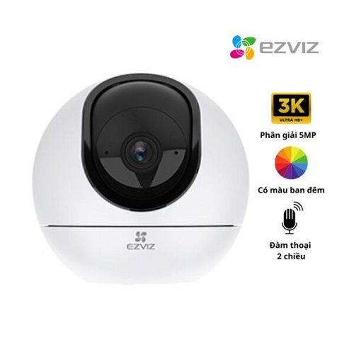 Camera wifi EZVIZ H6 5MP Color Night