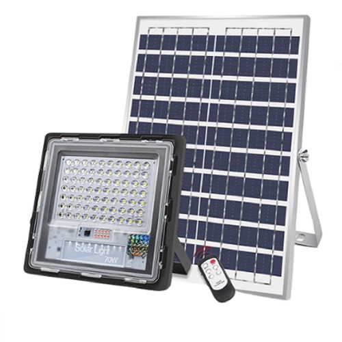 Đèn pha năng lượng mặt trời chống chói 70W JD-770