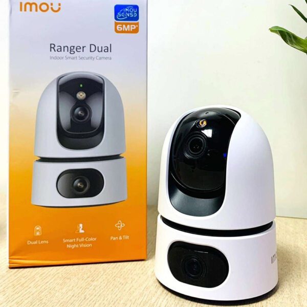Camera wifi IMOU 2 ống kính Ranger Dual IPC-S2XP-6M0WED 3MP+3MP Color