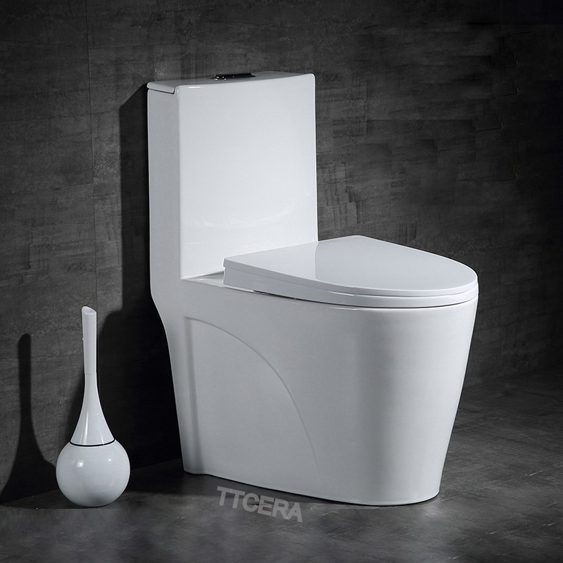 Bồn cầu 1 khối kèm nắp rửa êm
