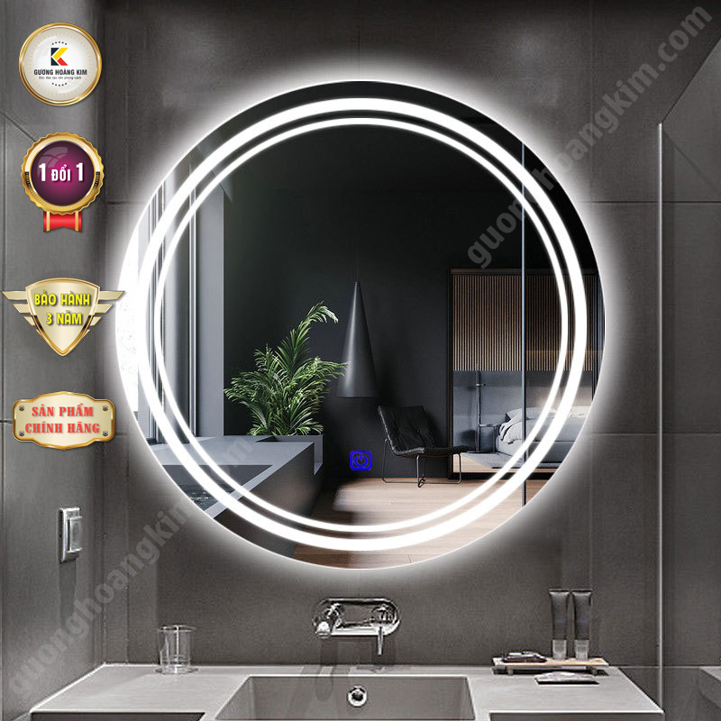 Gương cảm ứng đèn LED hiện đại