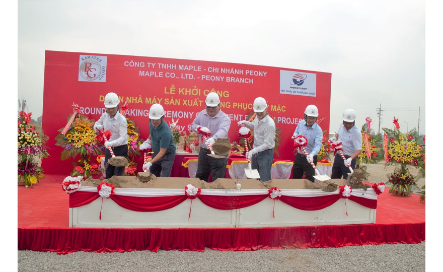 Dự án Nhà máy sản xuất trang phục may mặc của Công ty TNHH Maple – Chi nhánh Peony