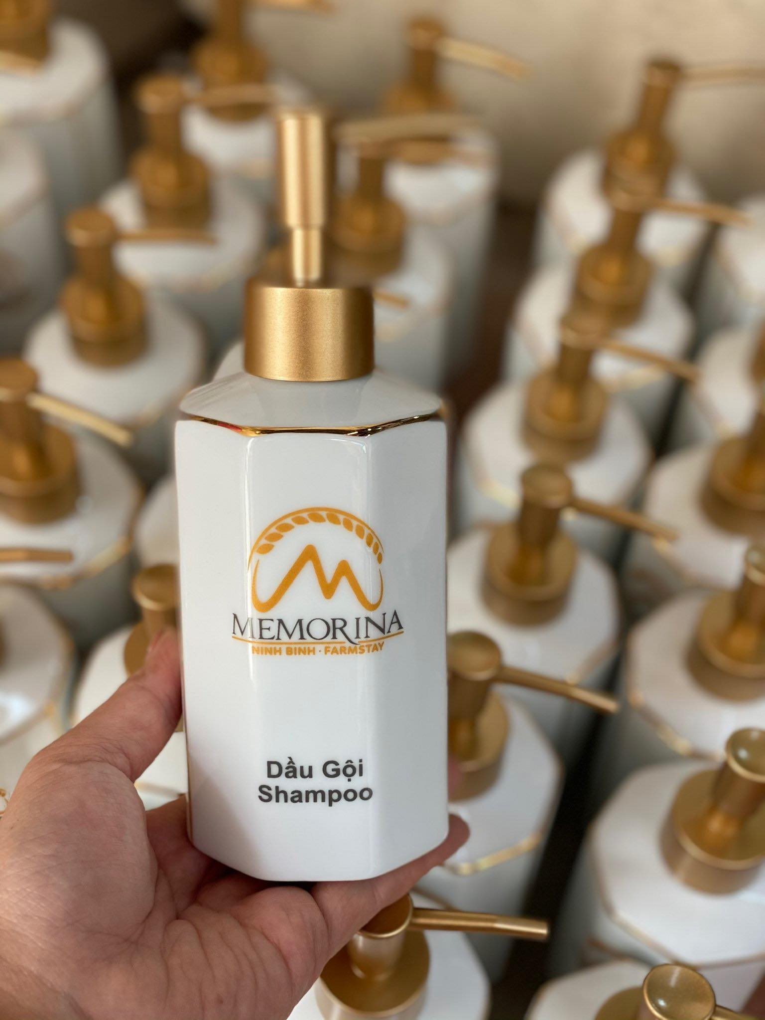 Bình đựng dầu gội sữa tắm nước rửa tay dầu xả Linh Miêu
