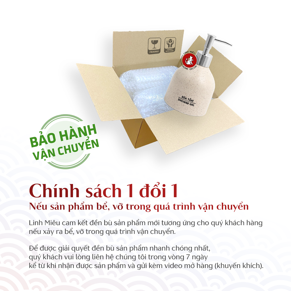 bình đựng dầu gội sữa tắm nước rửa tay sứ khách sạn homestay nhà hàng