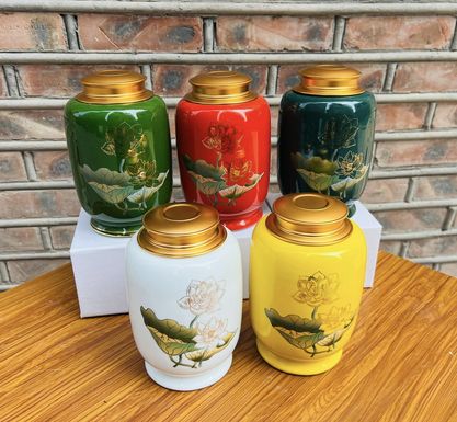 Tinh tế và sang trọng cùng hộp chè quà tặng in logo doanh nghiệp
