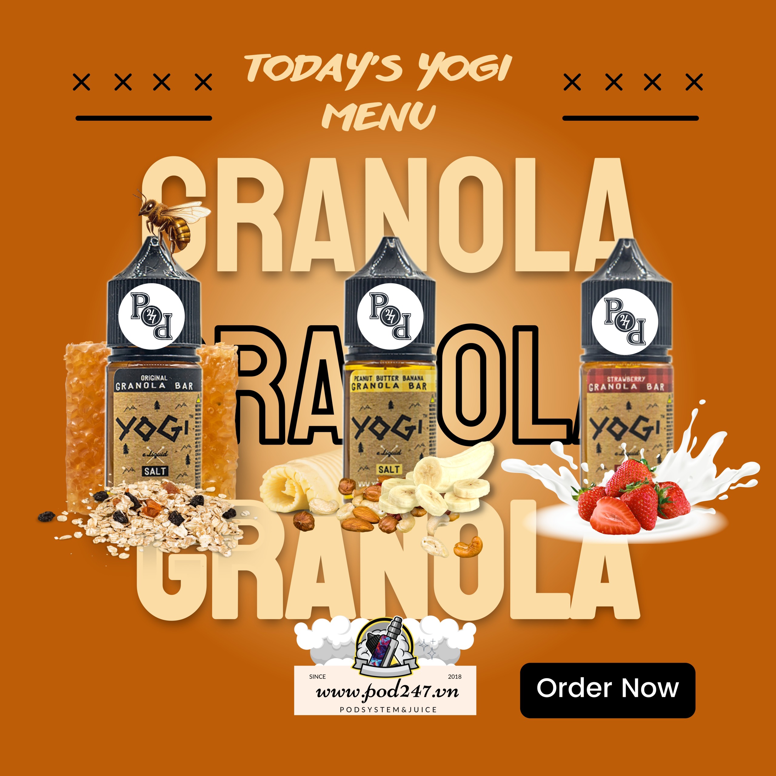 Review Yogi Granola Giữa mùa đông giá lạnh đổ bộ vào tháng 12