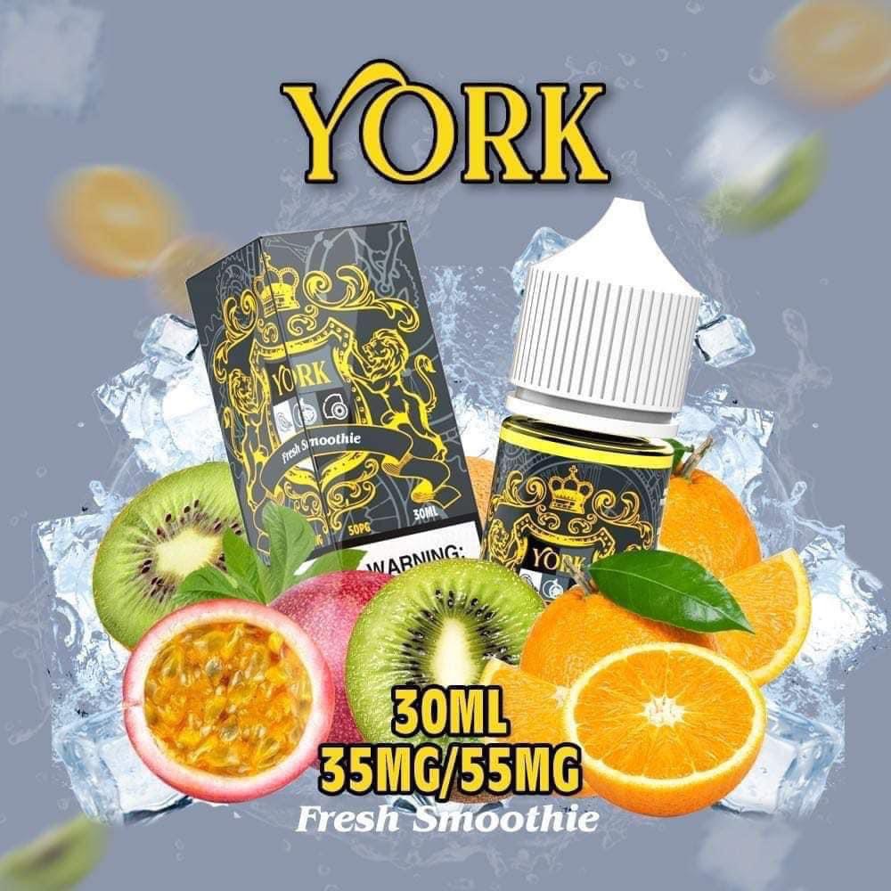 York (Salt)(30ml) Smoothie - Cam Kiwi Chanh Leo