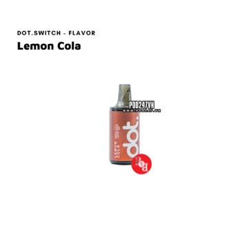 Đầu Pod Vị Dot.Switch (3.5ml)(5%) - Lemon Cola ( Cola Chanh Lạnh ) - Pod247vn