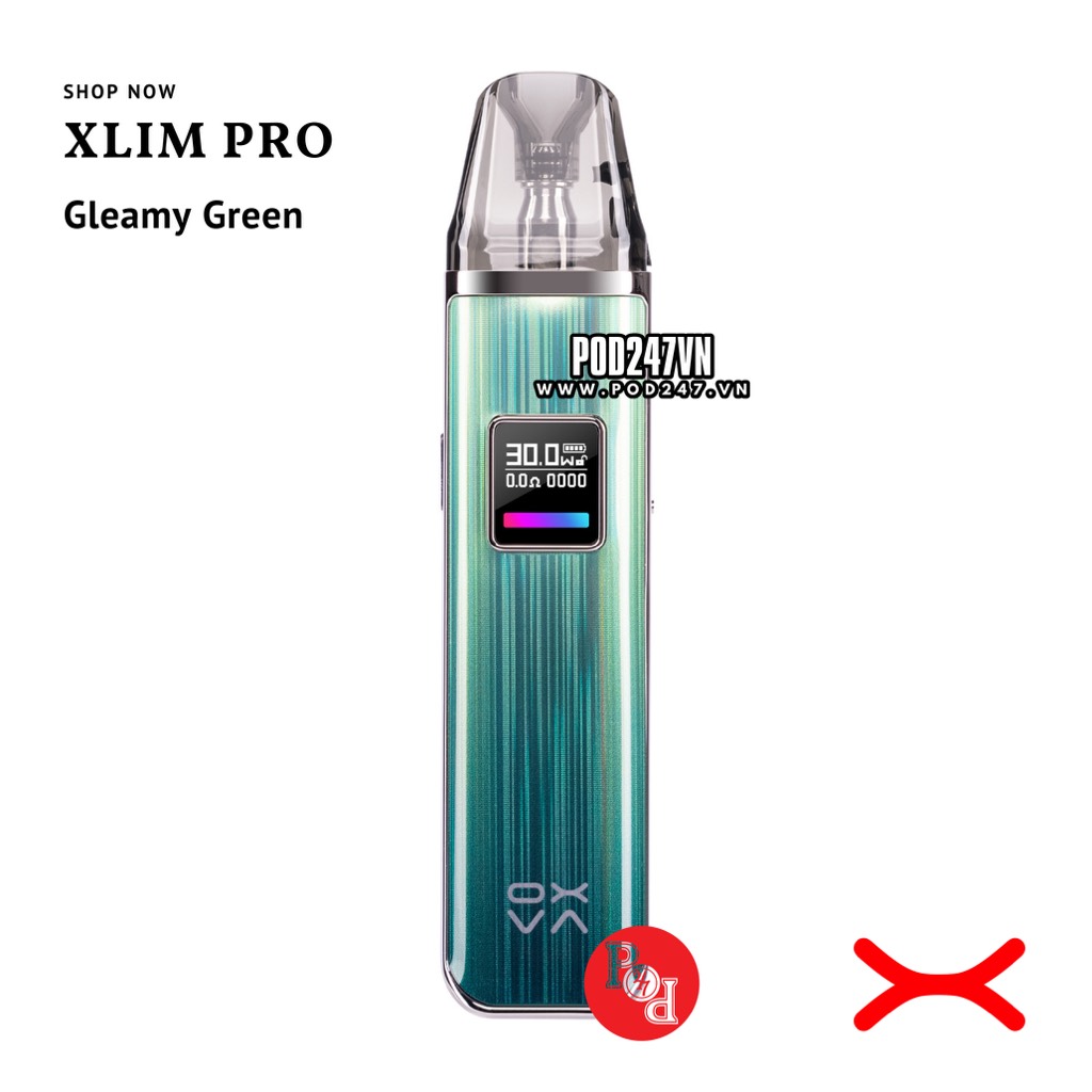 Oxva Xlim Pro Gleamy Green - Pod247vn