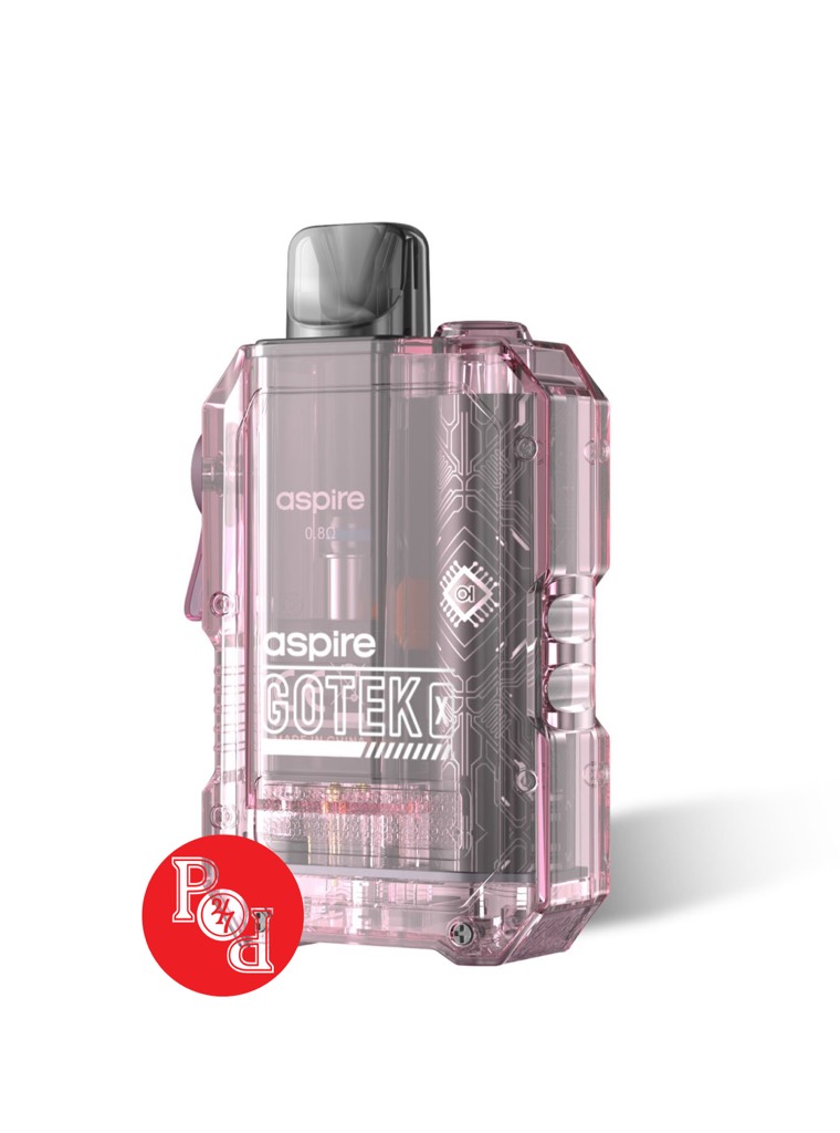 Aspire Gotek X Closed Pod - Translucent Pink ( Màu Hồng )