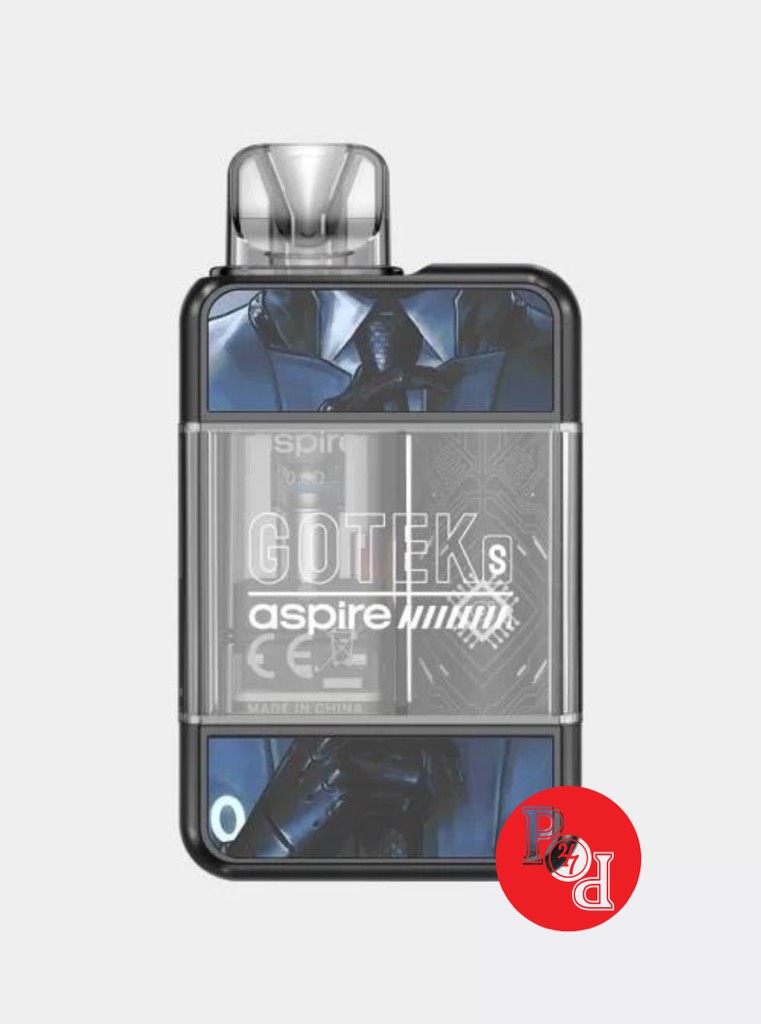 Aspire Gotek S 15 Màu - Black ( Đen ) - Pod247vn