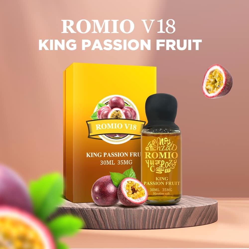 King Romio (Salt) (35/55mg) - Chanh Leo Lạnh