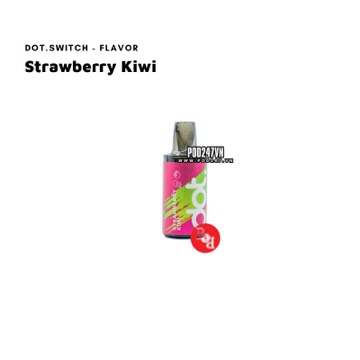 Pod Vị Dot.Switch (3.5ml)(5%) - Strawberry Kiwi ( Dâu Kiwi Lạnh ) - Pod247vn