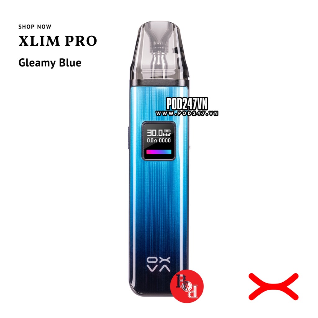 Oxva Xlim Pro Gleamy Blue - Pod247vn
