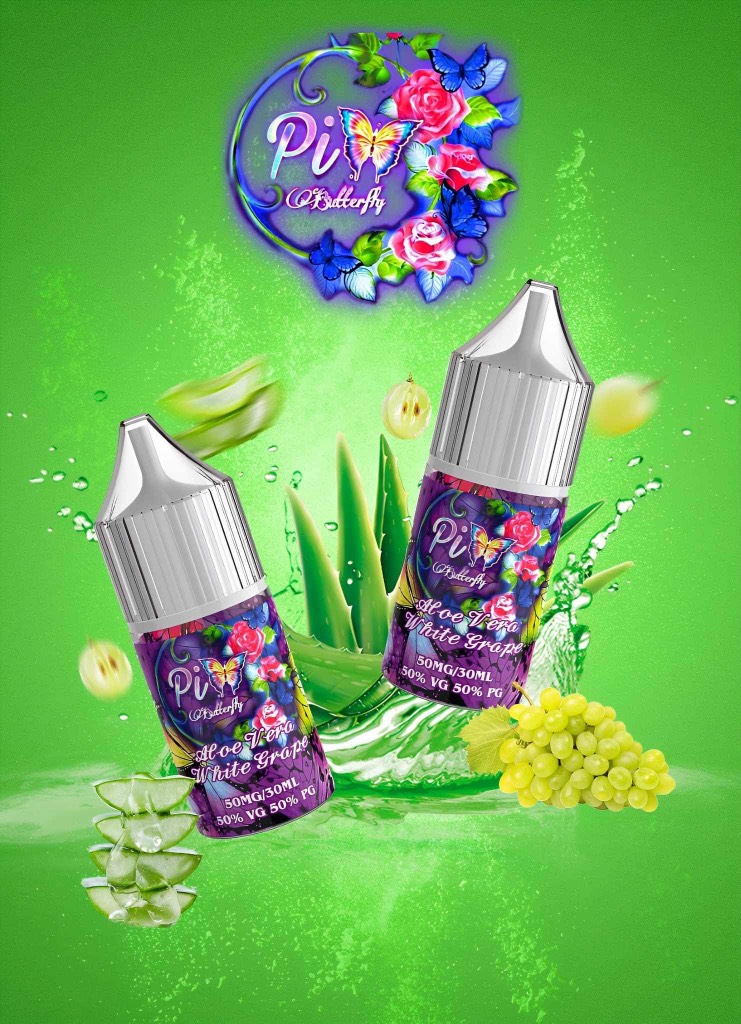 Pix (30ml)(Salt) White Grape Aloe Vera ( Nho Trắng Nha Đam ) - Pod247vn