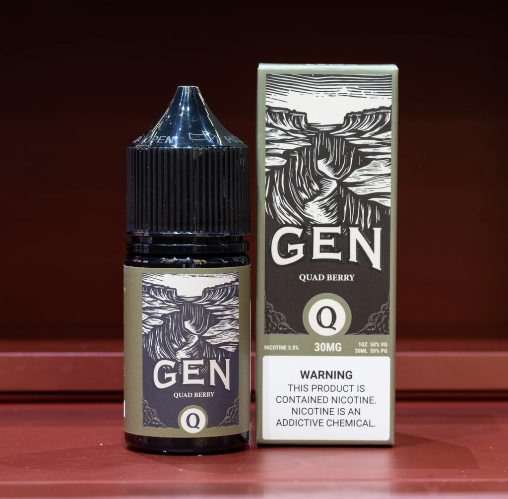 Gen Q (30ml)(salt) - Mâm Xôi Quả Mọng Lạnh