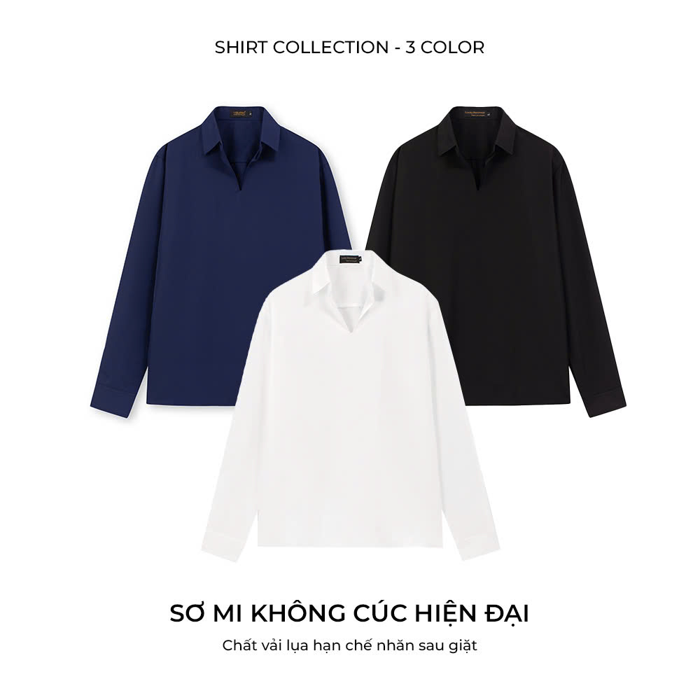 Các dáng áo sơ mi phổ biến, được nam giới yêu thích hiện nay