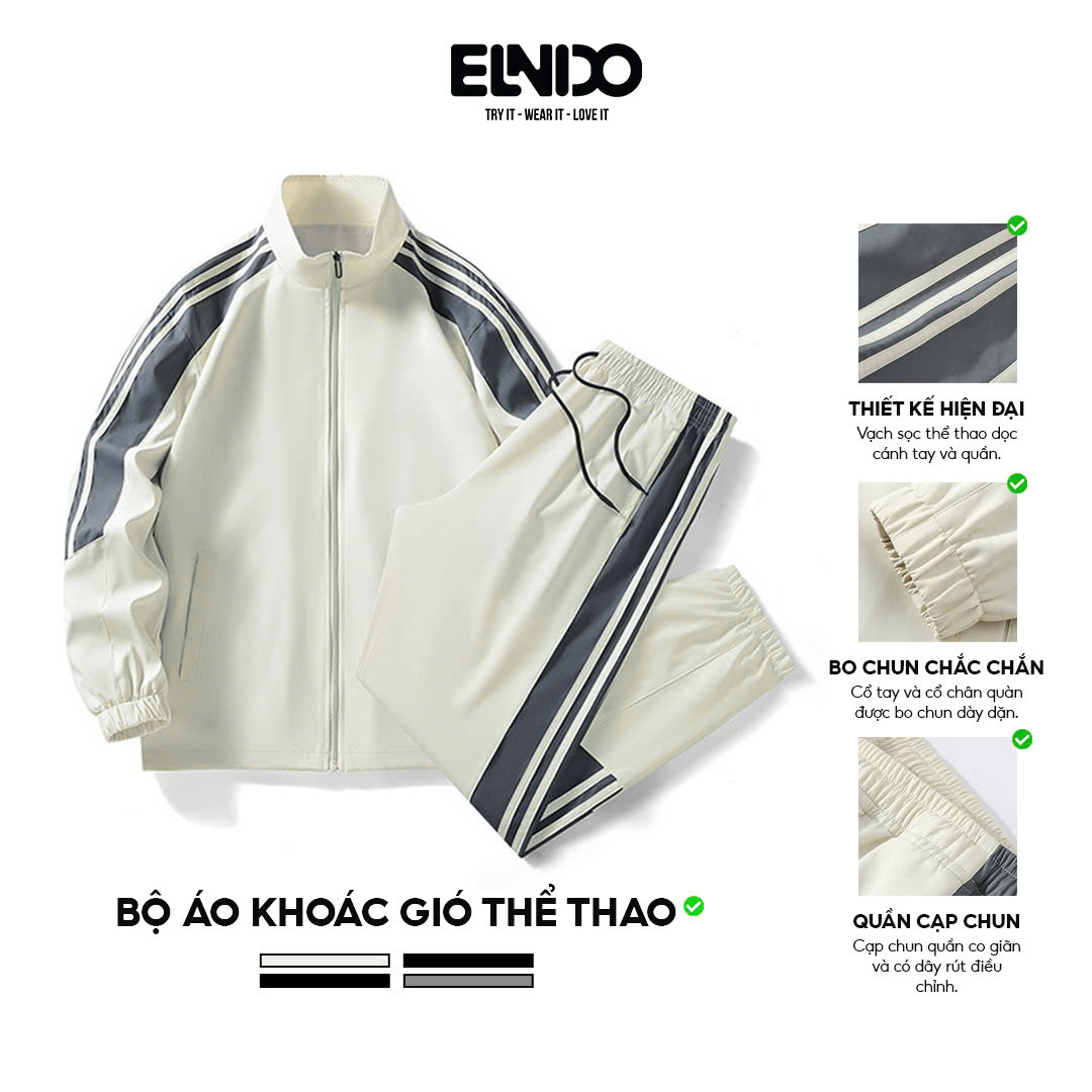 Set thể thao khoác gió là gì? Ưu điểm chất liệu chọn làm set gió