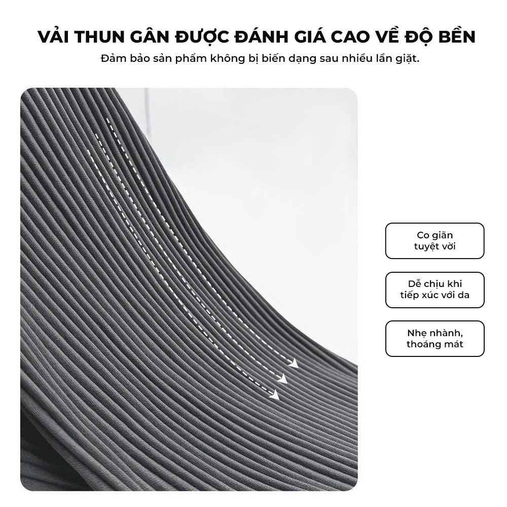 Áo thun gân nam dài tay unisex