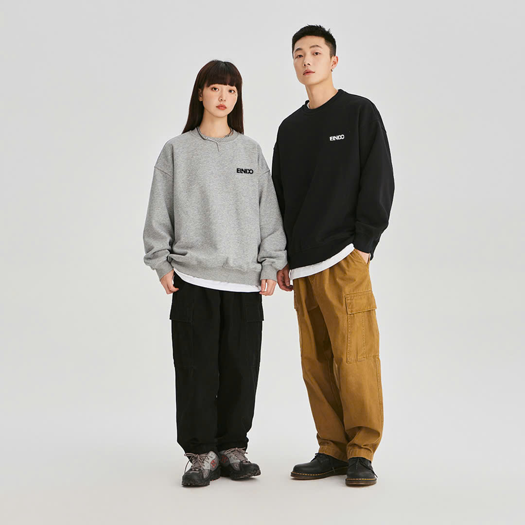 Áo Sweater Premium unisex dài tay chất nỉ cao cấp