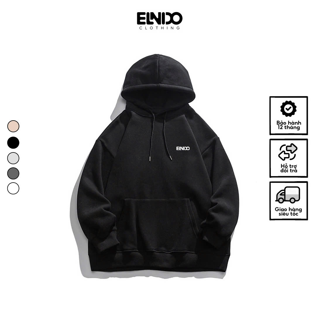 Áo Hoodie Premium unisex dài tay chất nỉ cao cấp