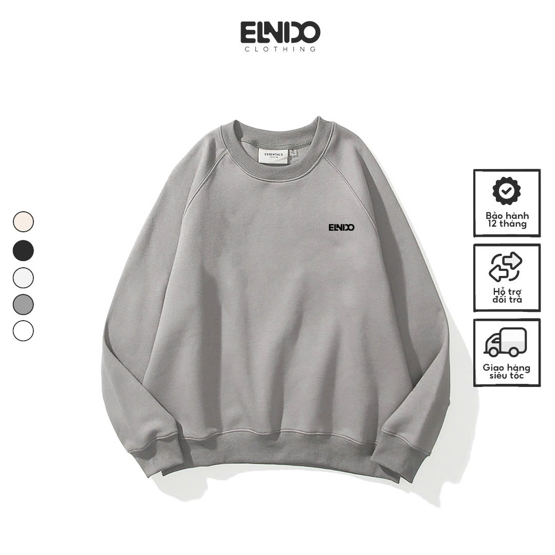 Áo Sweater Premium unisex dài tay chất nỉ cao cấp