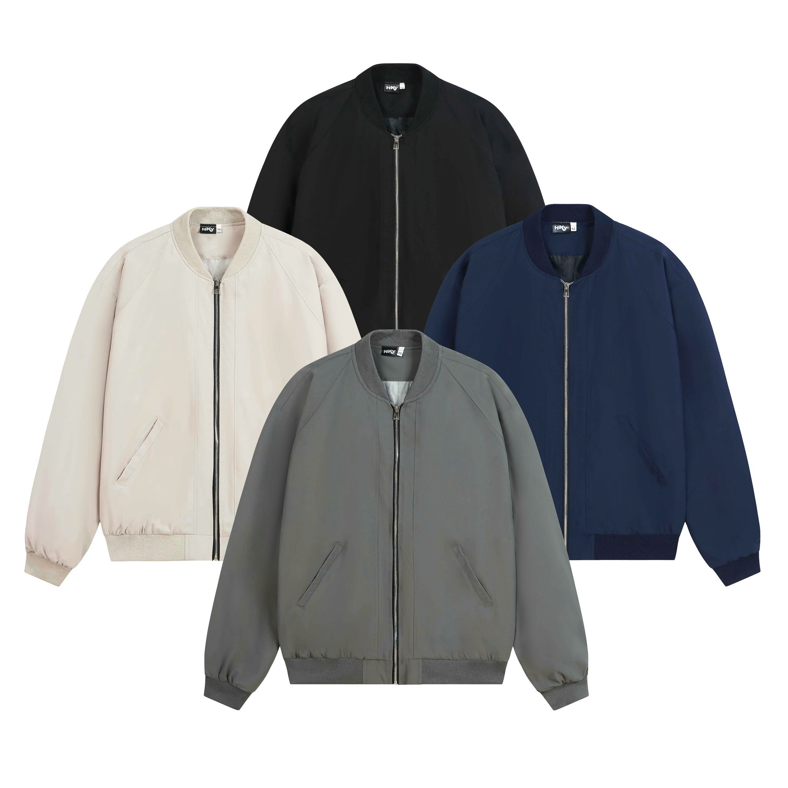 Áo khoác bomber vải gió