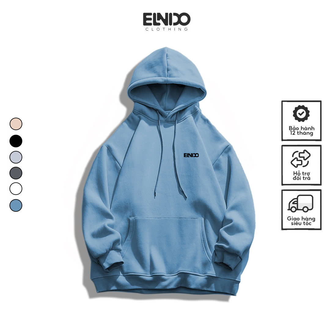 Áo Hoodie Premium unisex dài tay chất nỉ cao cấp