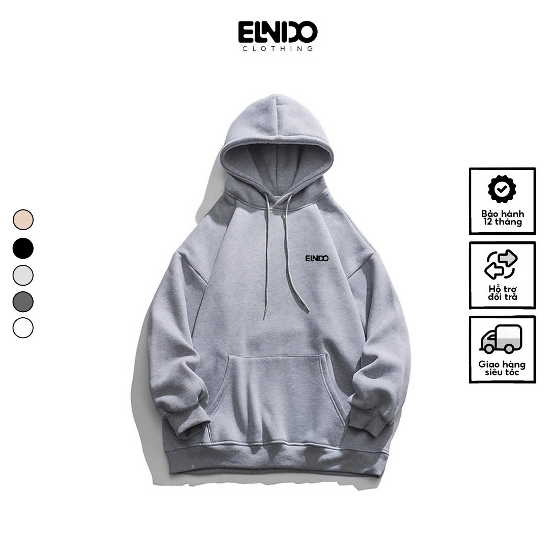 Áo Hoodie Premium unisex dài tay chất nỉ cao cấp