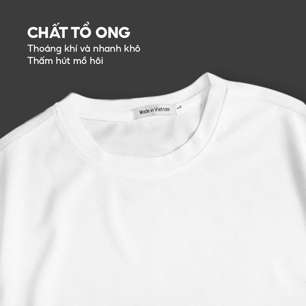 Đồ bộ quần áo thun chất liệu tổ ong cao cấp
