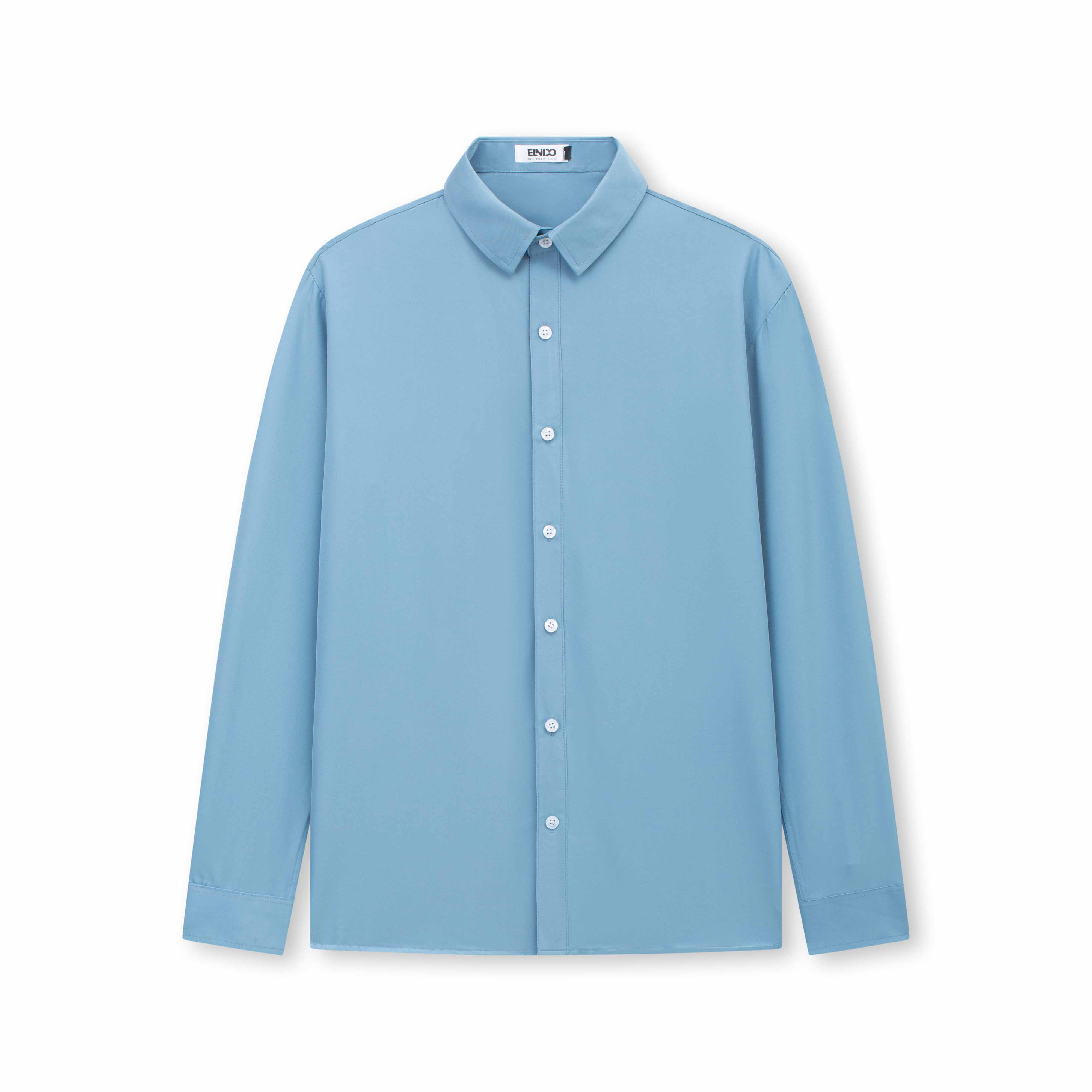 Áo sơ mi nam nữ dài tay Unisex Basic