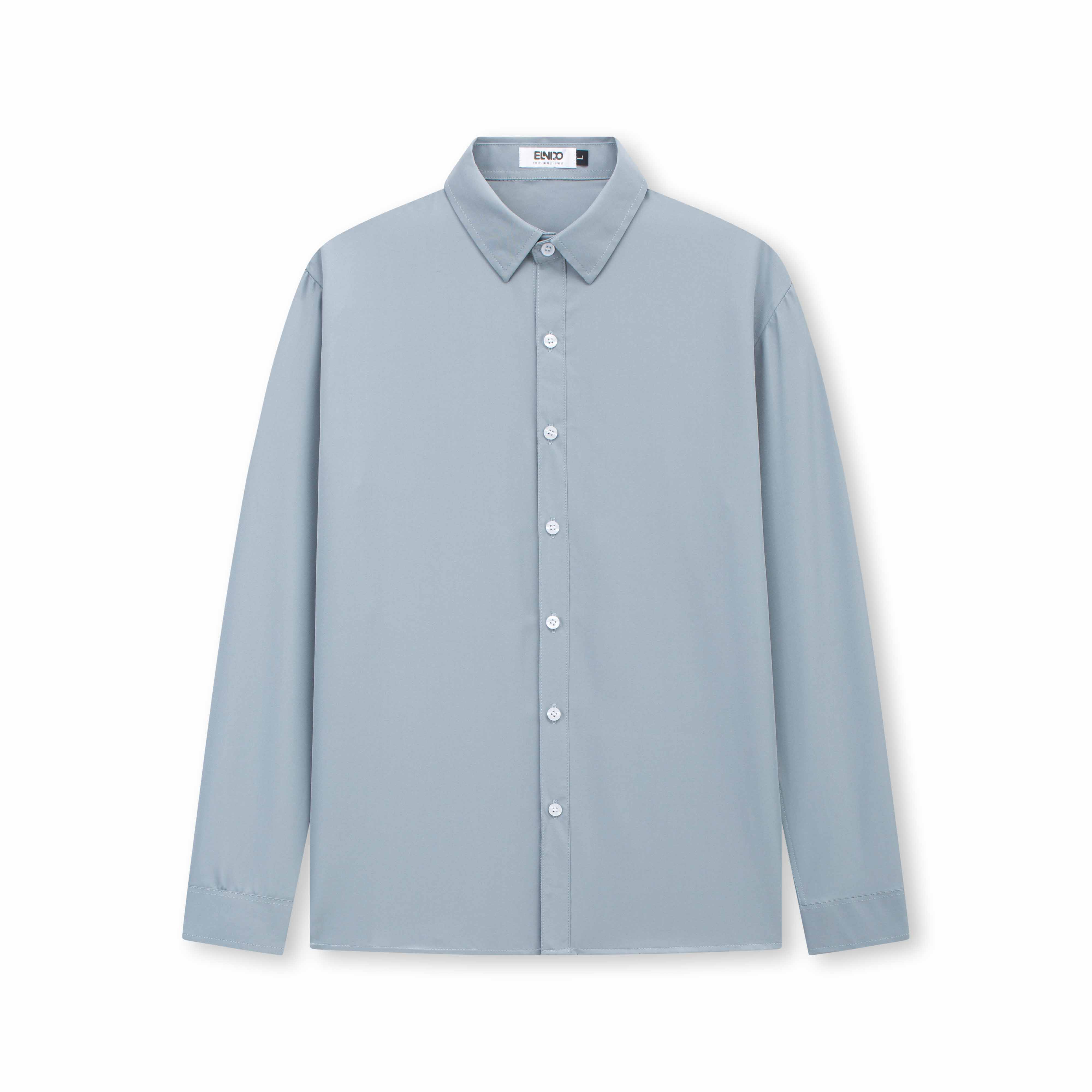 Áo sơ mi nam nữ dài tay Unisex Basic