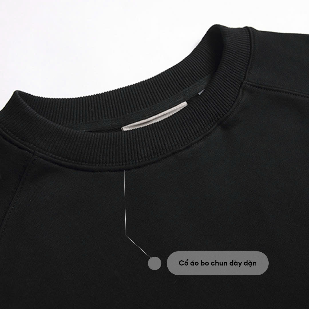 Áo Sweater Premium unisex dài tay chất nỉ cao cấp