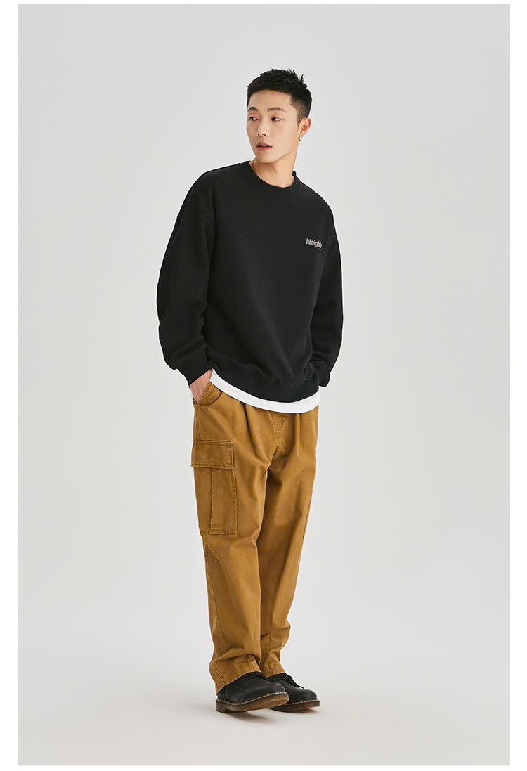Áo Sweater Premium unisex dài tay chất nỉ cao cấp