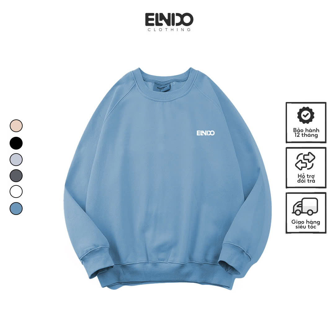 Áo Sweater Premium unisex dài tay chất nỉ cao cấp