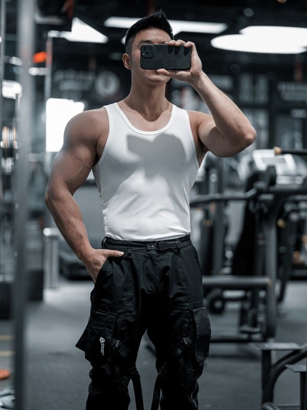 Áo ba lỗ nam dáng chất gân đũa thun lạnh