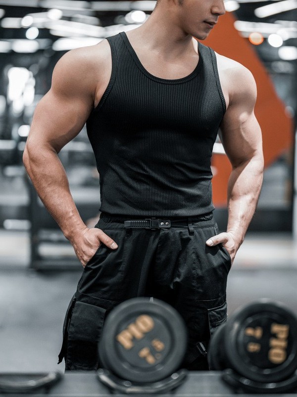 Áo ba lỗ nam dáng chất gân đũa thun lạnh