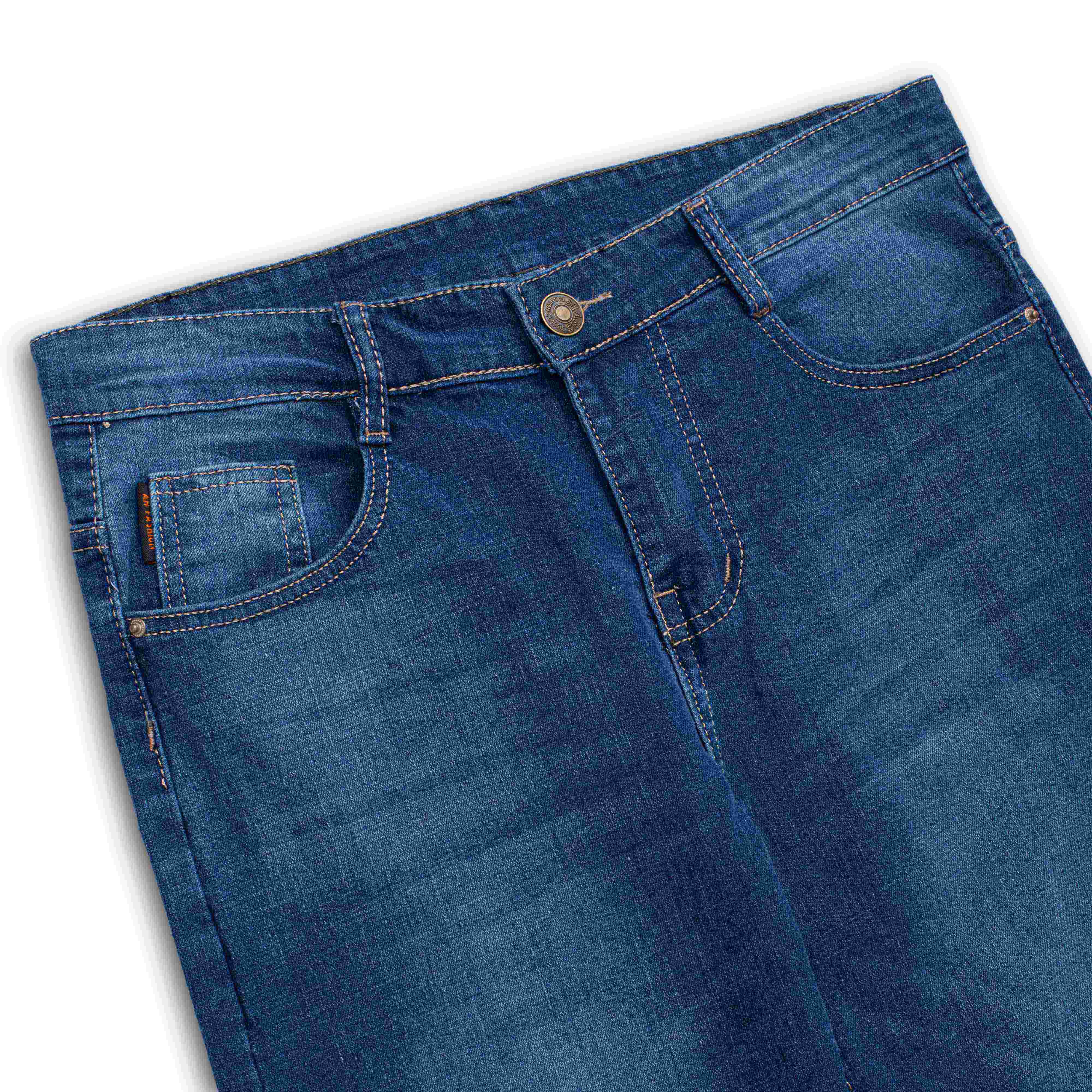 Quần jean nam ống regular Fit Hàn Quốc