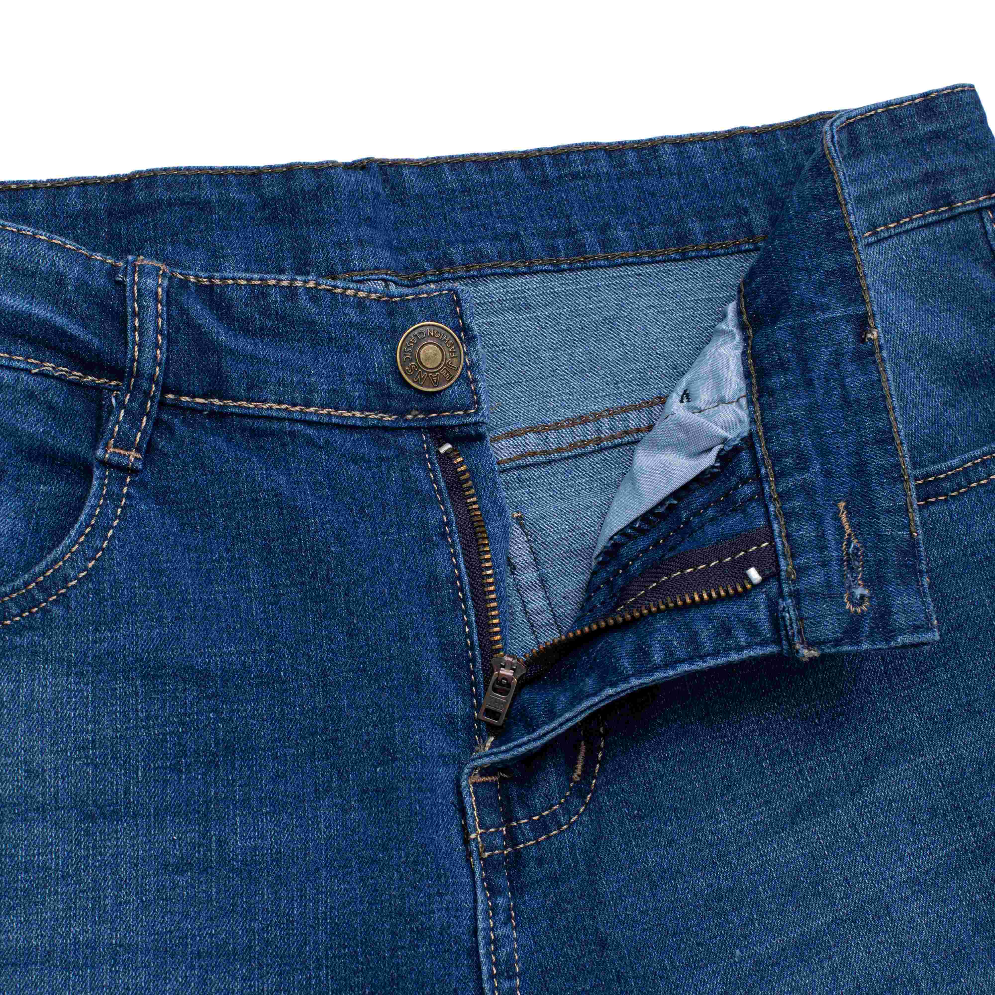Quần jean nam ống regular Fit Hàn Quốc