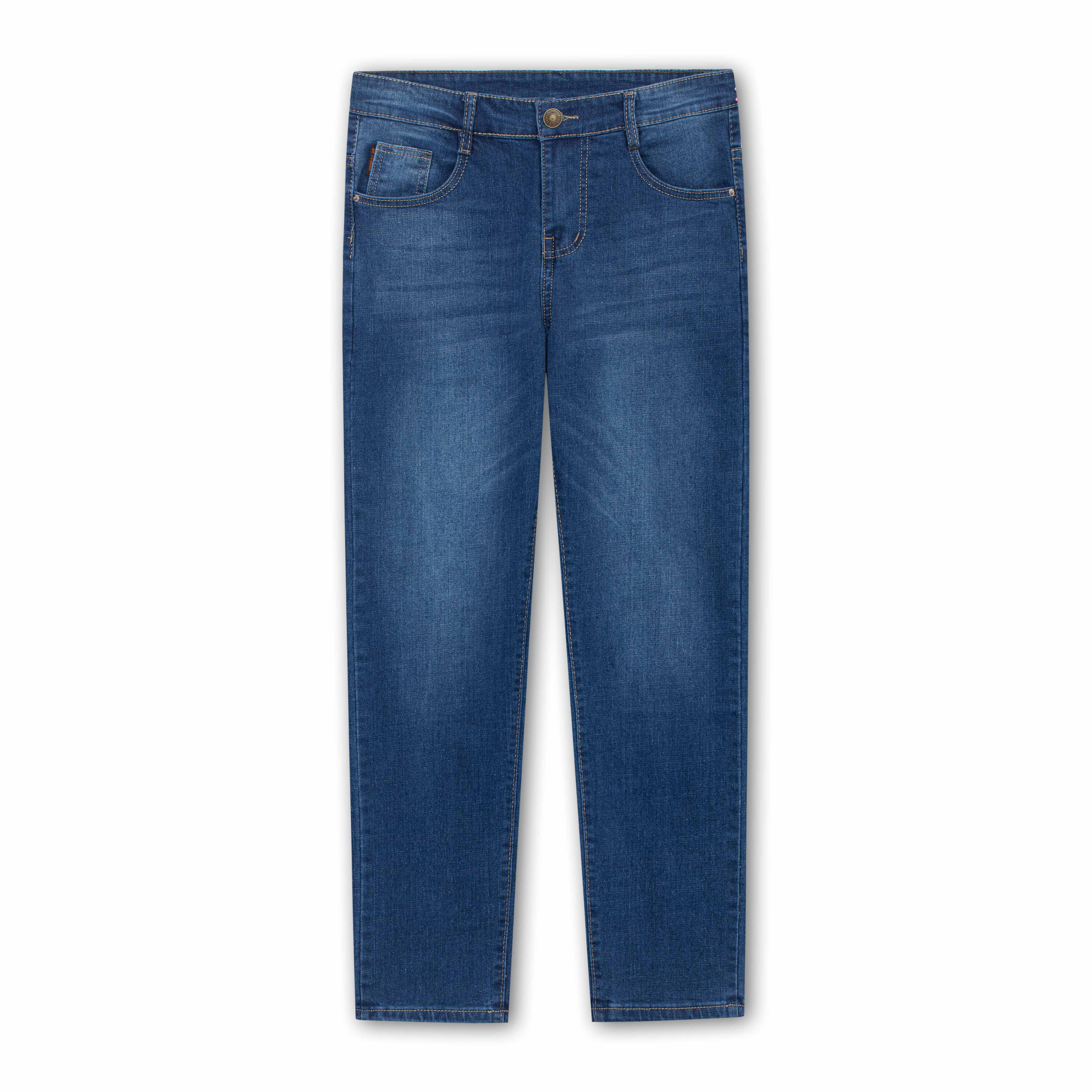 Quần jean nam ống regular Fit Hàn Quốc